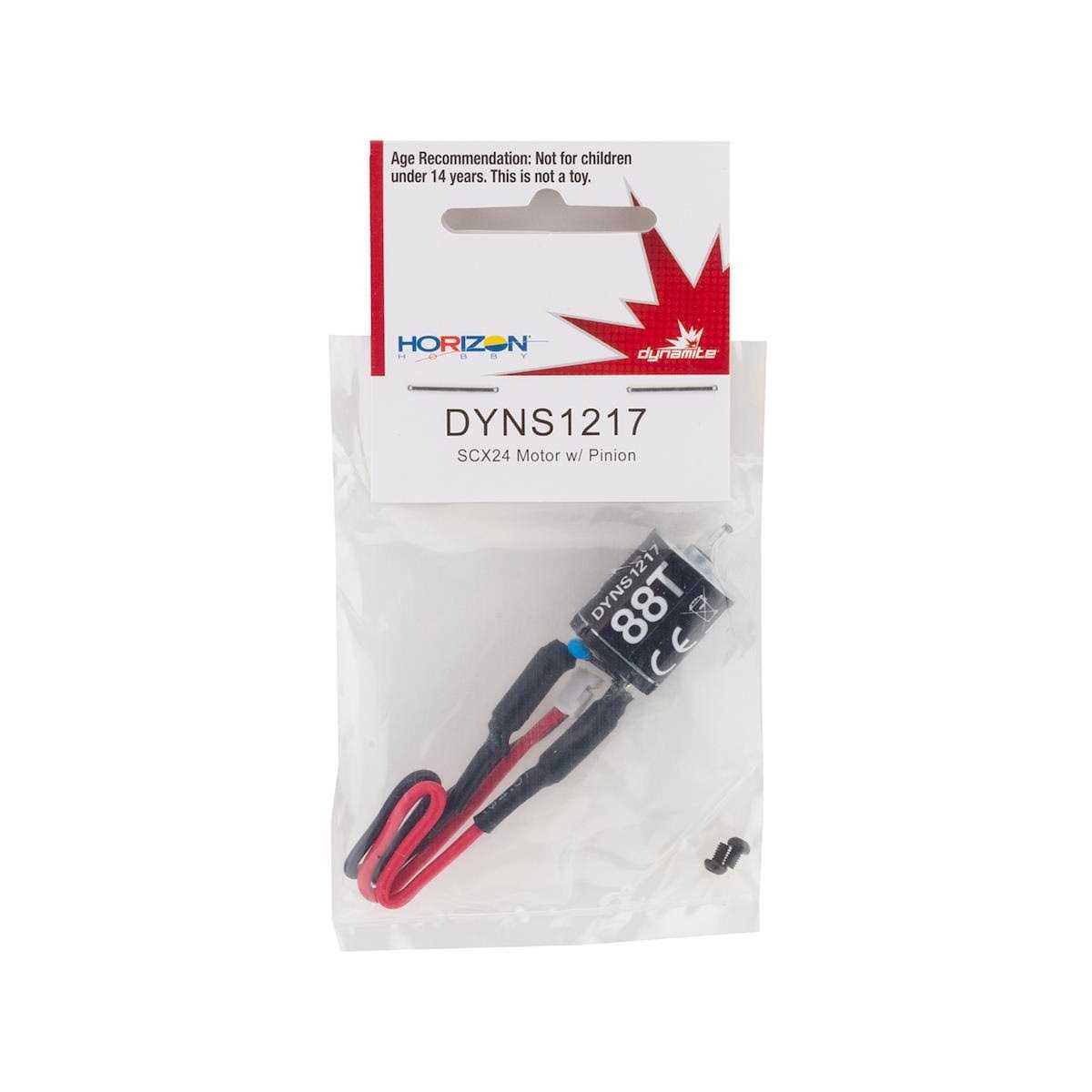 Dynamite DYNS1217 Motor with Pinion SCX24 - Image 5