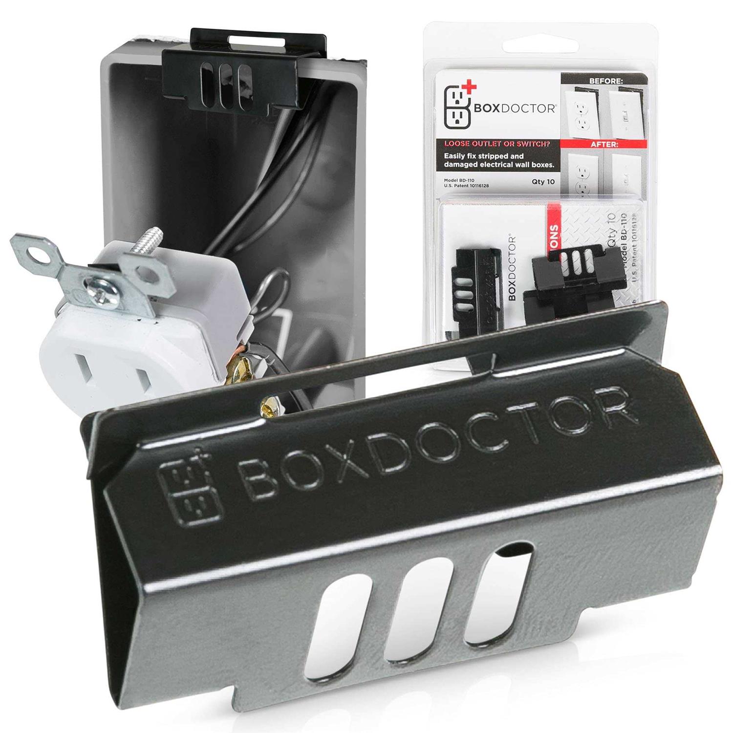 Box Doctor Repair Clips Fix Loose Outlets and Switches