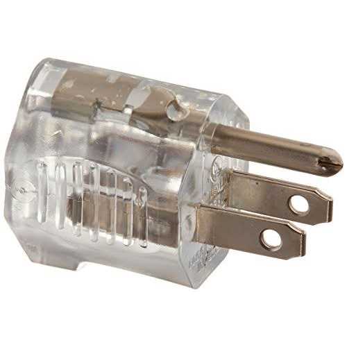 Master Electrician 15A Clear Lighted End Grounding Adapter - Image 3