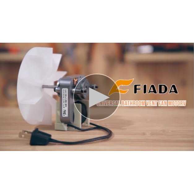Fiada Universal Bathroom Vent Fan Motor Replacement Electric Motors Kit Compatible with Nutone Broan 50cfm 120v - Image 2