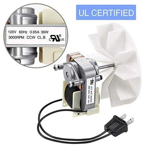 Fiada Universal Bathroom Vent Fan Motor Replacement Electric Motors Kit Compatible with Nutone Broan 50cfm 120v - Image 5