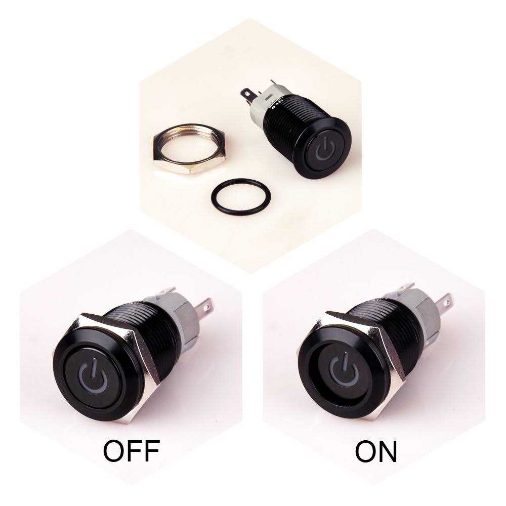 Ulincos U19C1 1NO1NC SPDT ON/Off Push Button Switch - Image 2