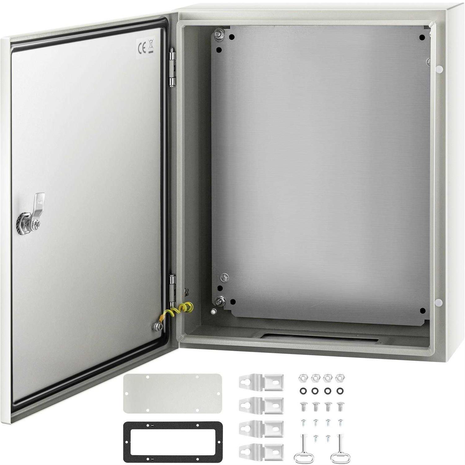 VEVOR NEMA Steel Enclosure 20 x 16 x 6'' NEMA 4X Steel Electrical Box