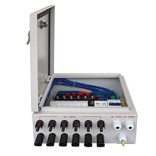 ECO-WORTHY 6 String PV Combiner Box & 63A Circuit Breakers for Solar Panel - Image 4