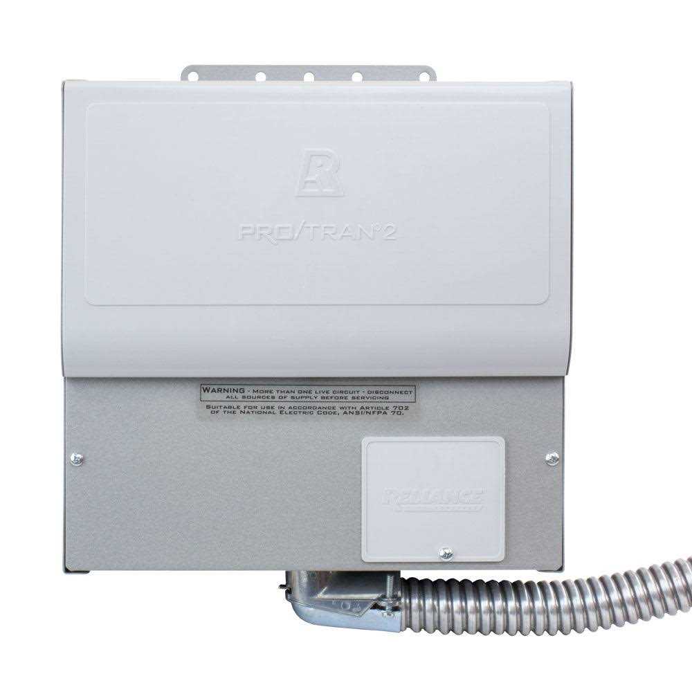 Reliance 310D 120/240-Volt 30-Amp 10-Circuit Pro/Tran Indoor Transfer Switch - Image 4