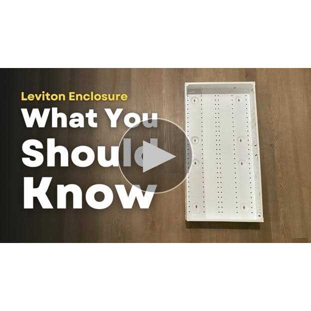 Leviton 47605-140 Structured Media Enclosure - Image 3