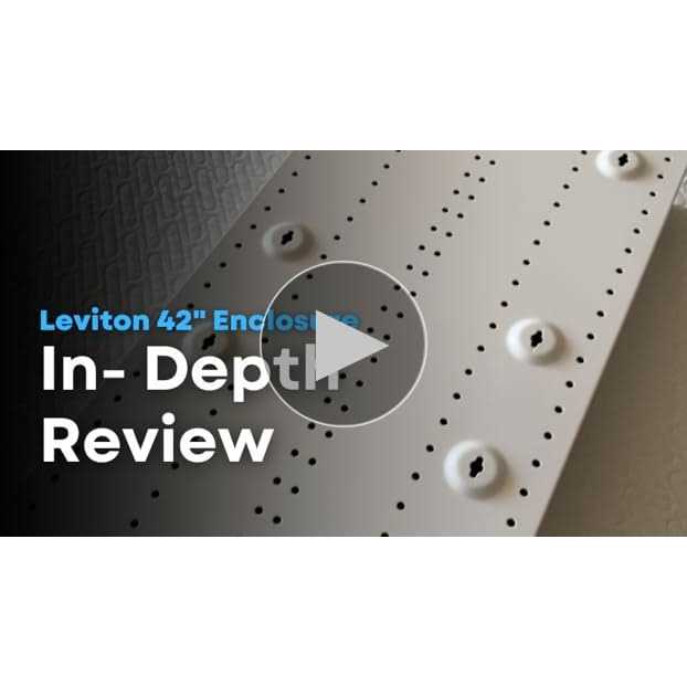 Leviton 47605-140 Structured Media Enclosure - Image 5