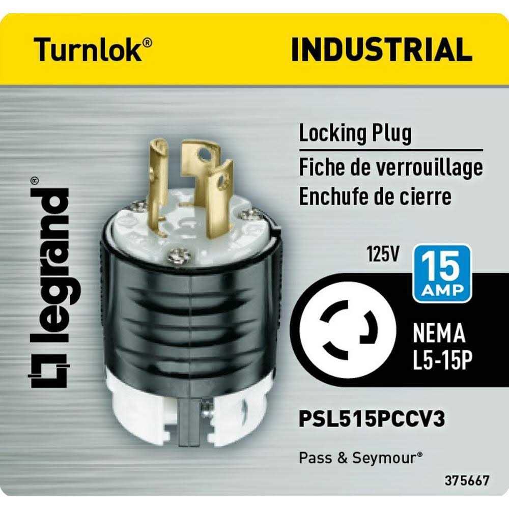 Pass & Seymour PSL515PCCV3 Locking Plug - Image 5