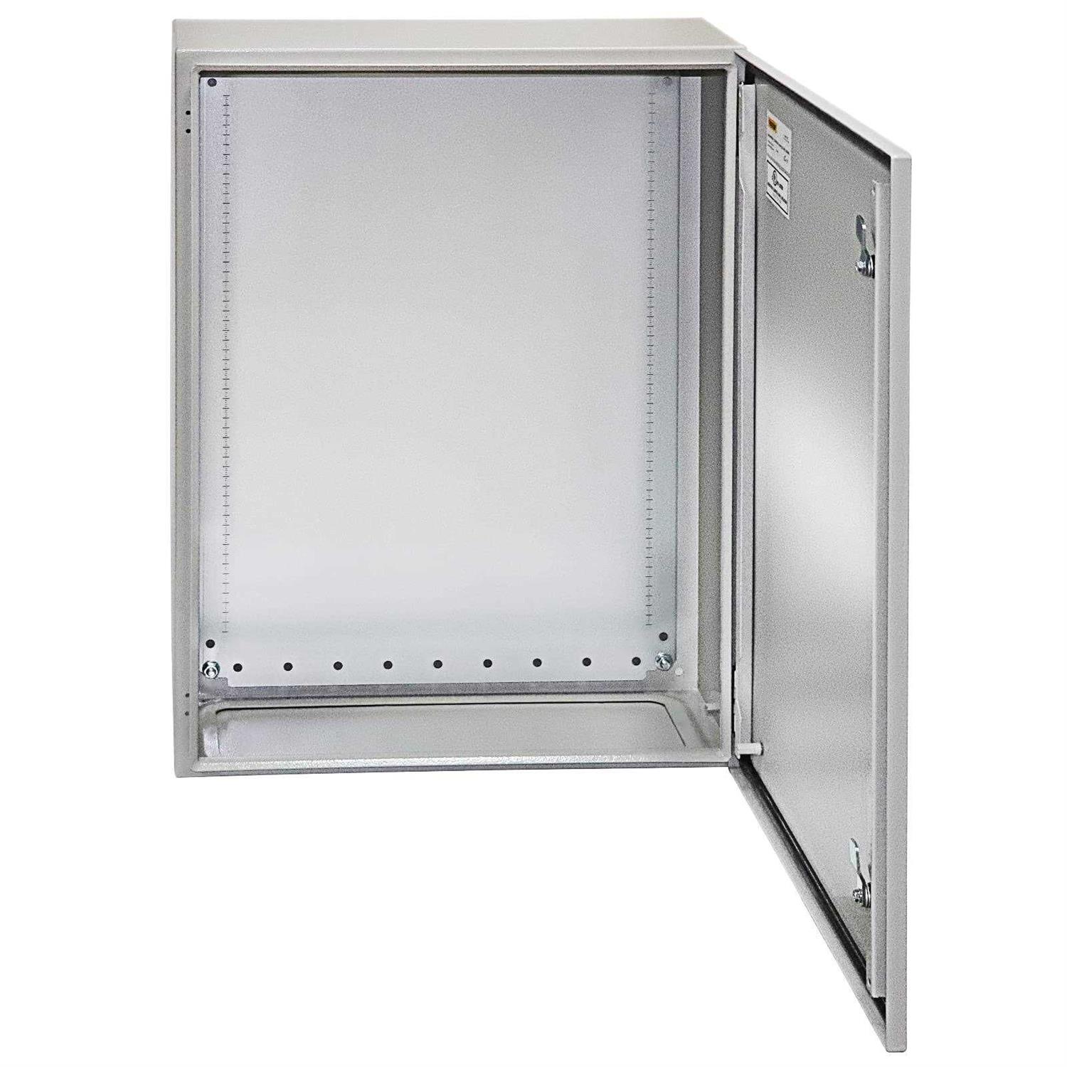 VEVOR Electrical Steel Enclosure Box NEMA 4 Outdoor Enclosure 16 x UL