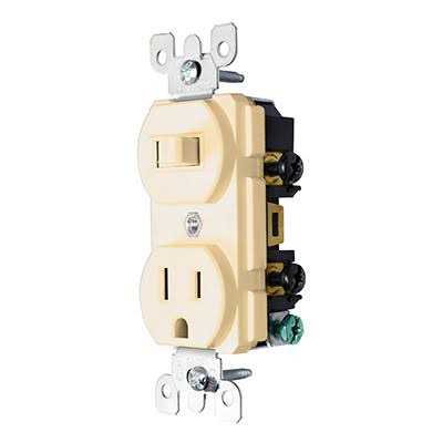 Leviton Switch /Receptacle 5225 - Image 4