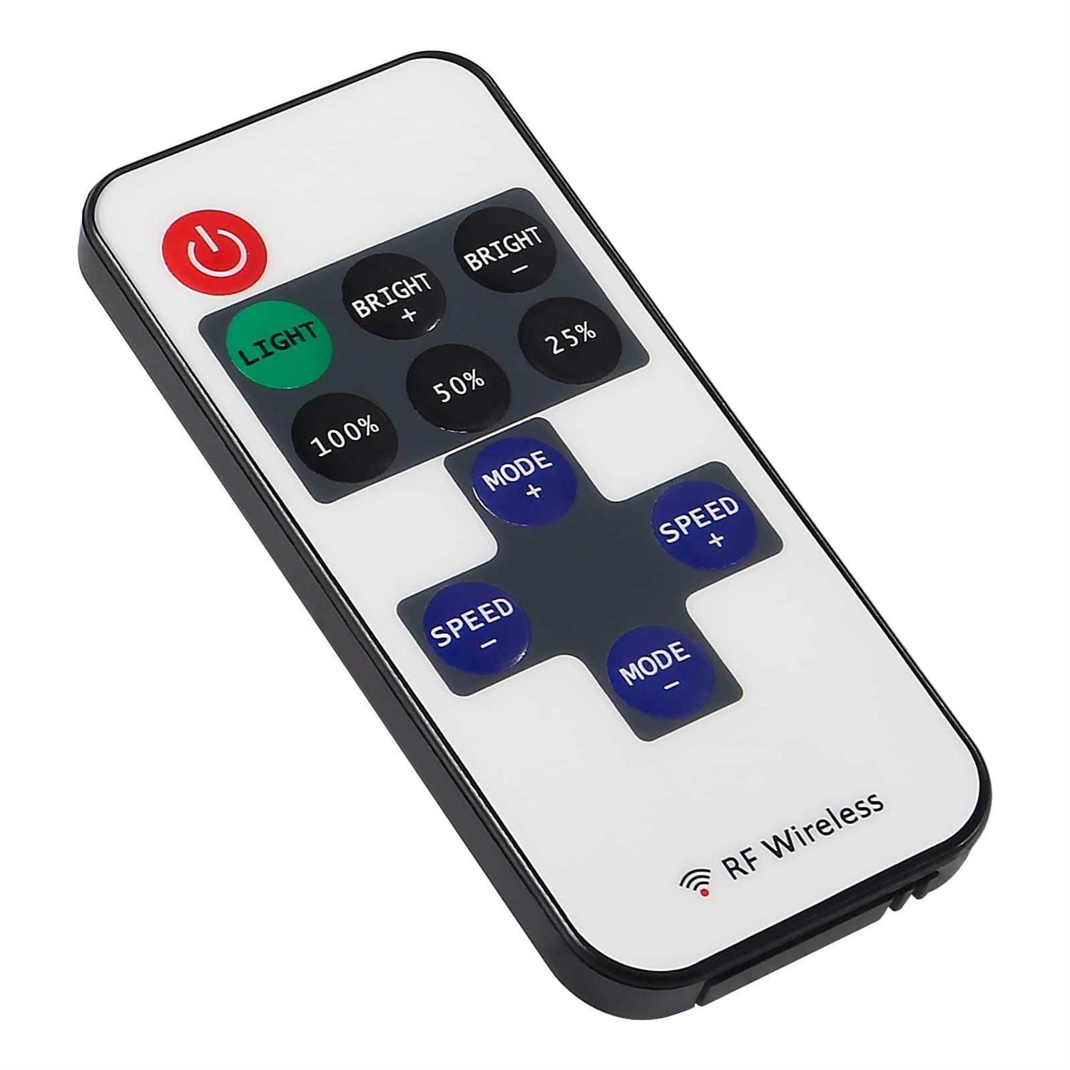 DIANN 4 Sets RF Mini Wireless Remote Controller 11 Key with DC 5-24 V for 3528 5050 Single Color LED Strip Lights Wireless Switch Control Dimmer - Image 2