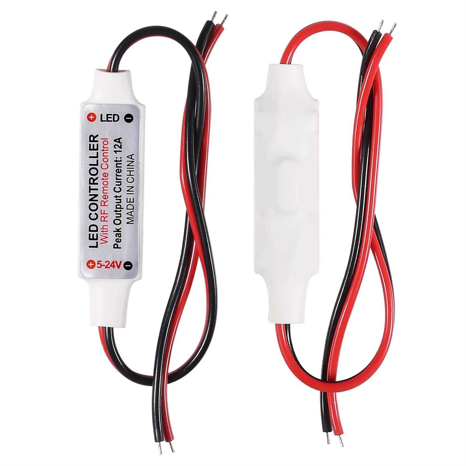 DIANN 4 Sets RF Mini Wireless Remote Controller 11 Key with DC 5-24 V for 3528 5050 Single Color LED Strip Lights Wireless Switch Control Dimmer - Image 3