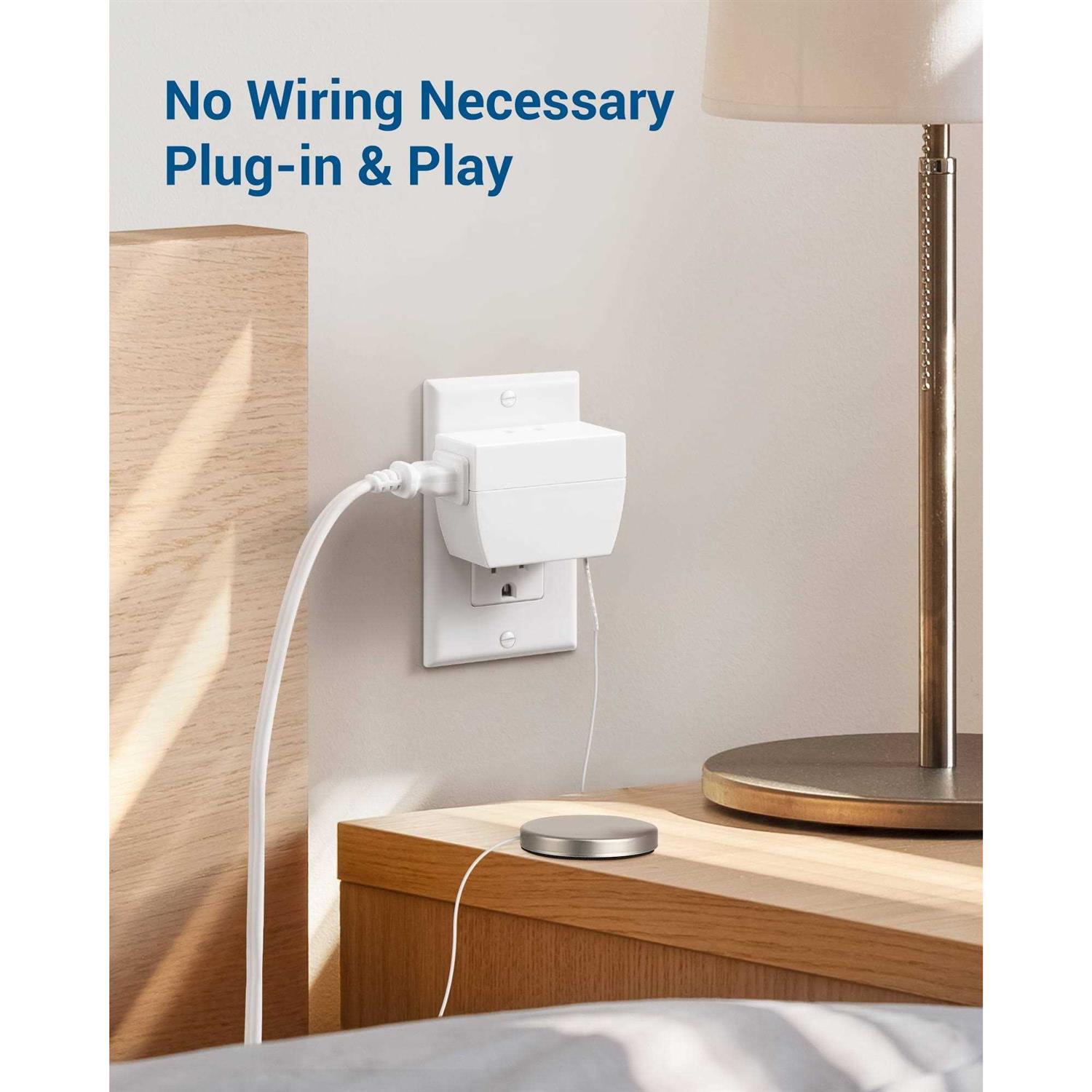 Dewenwils Touch Dimmer Switch, Touch Pad Control with 3 Levels of Dimming, Dimmable Led/cfl Lights, and Incandescent Bulbs - Image 3