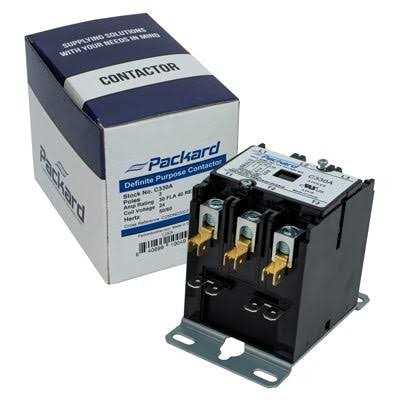 Packard C340C Contactor 3-Pole 40 Amp 208/240 Coil Voltage - Image 2