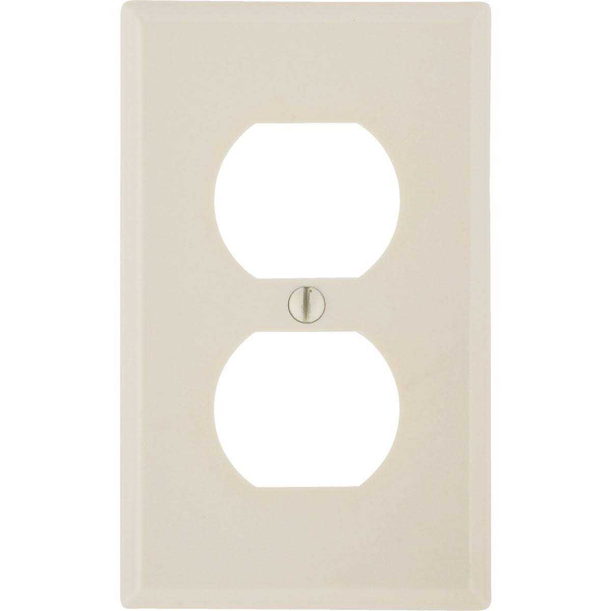 Leviton 1 Gang Duplex Wall Plate