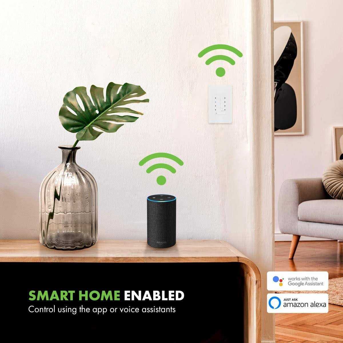 Topgreener Smart Light Switch Wi-Fi Scene Controller 8-Button Programmable Home Automation - Image 2