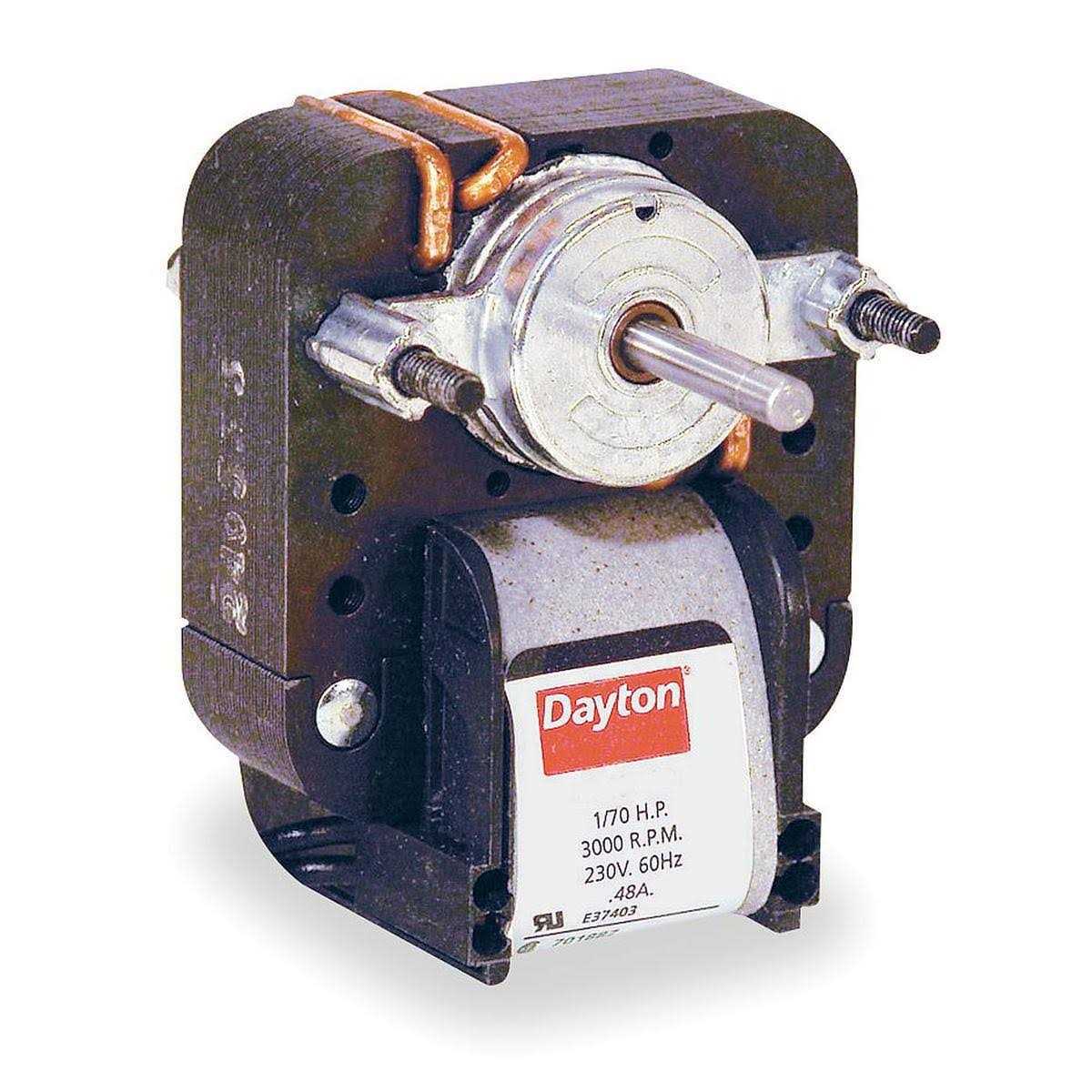 Dayton Motor,1/150 HP,3000 rpm,115V 4M070E - Image 2