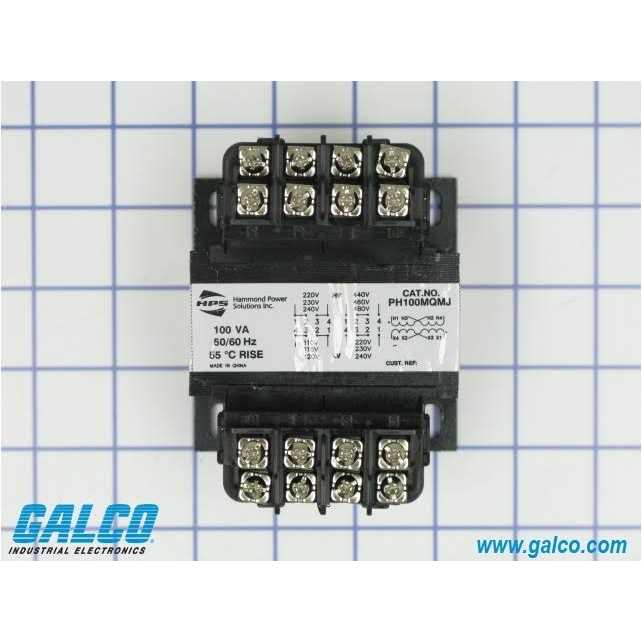 Hammond PH100MQMJ Power Solutions Control Transformer - Image 3