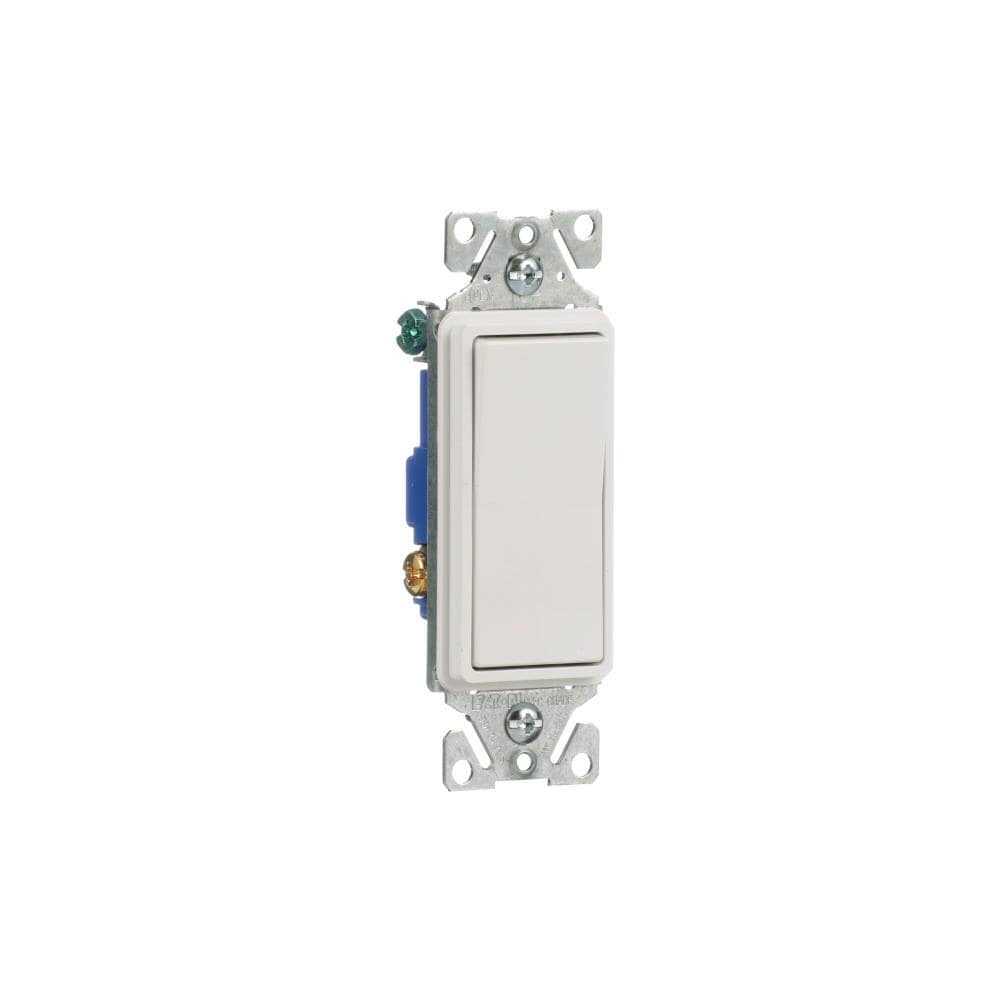 Eaton 15-Amp 3-Way Rocker Light Switch 7503W-BX-LW - Image 2