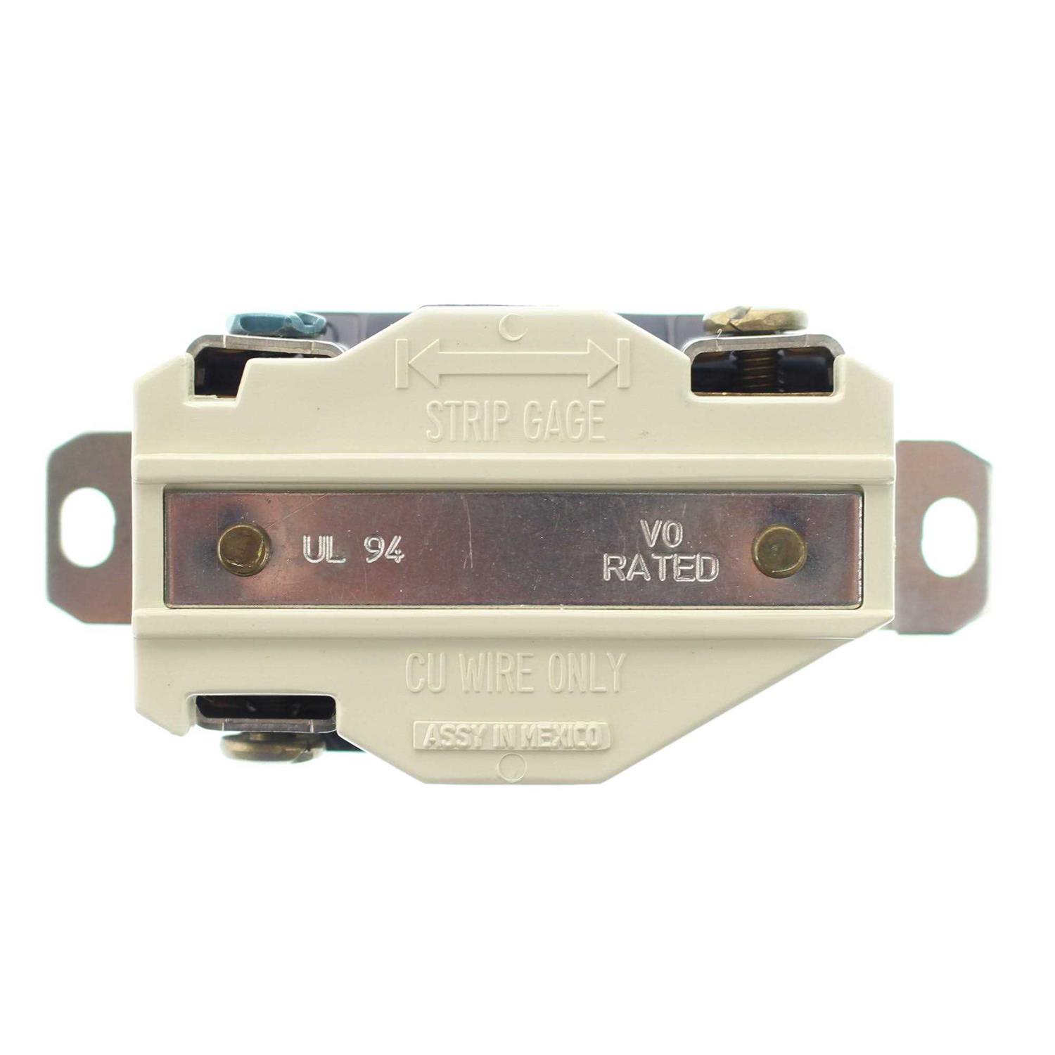 Leviton 2620 Locking Flush Receptacle - Image 3