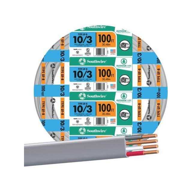 Southwire 10/3UF-W/GX100 Building Wire - Image 3