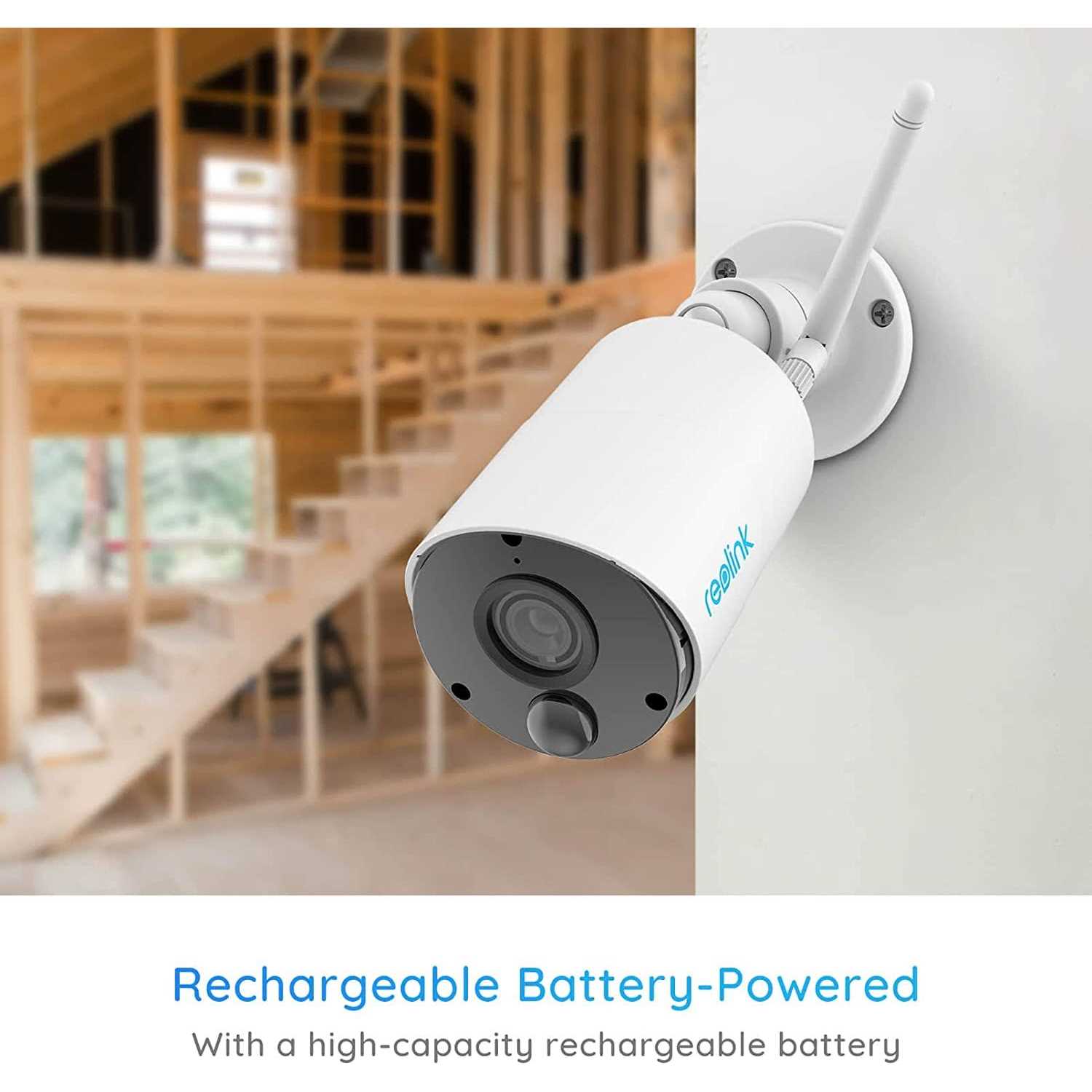 Reolink Solar Panel Power Supply Designed for Wireless Outdoor Security Camera Rechargeable Battery Powered Reolink Go/Argus Eco - Image 2