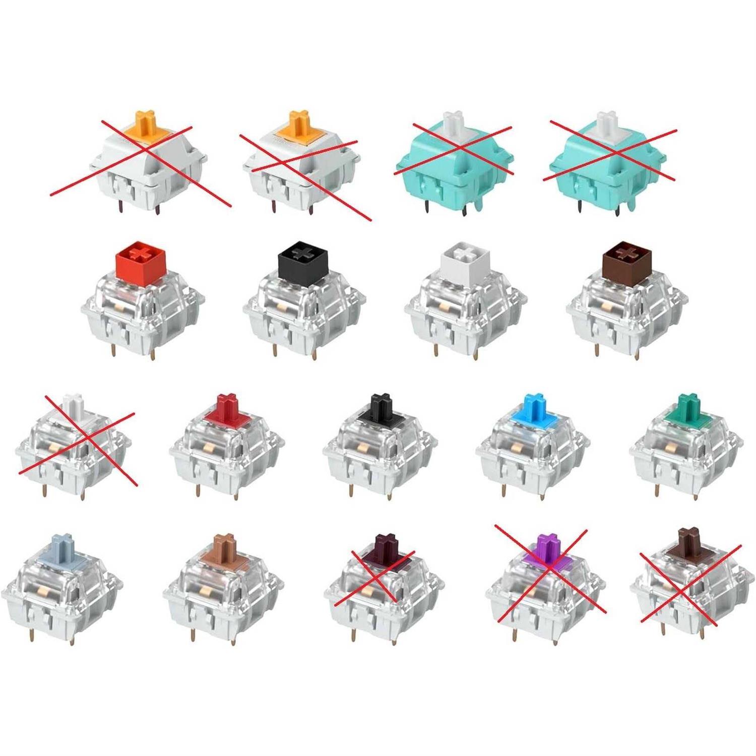 Glorious Pc Gaming Race Glorious Keyboard Switch Sample Pack - Image 3