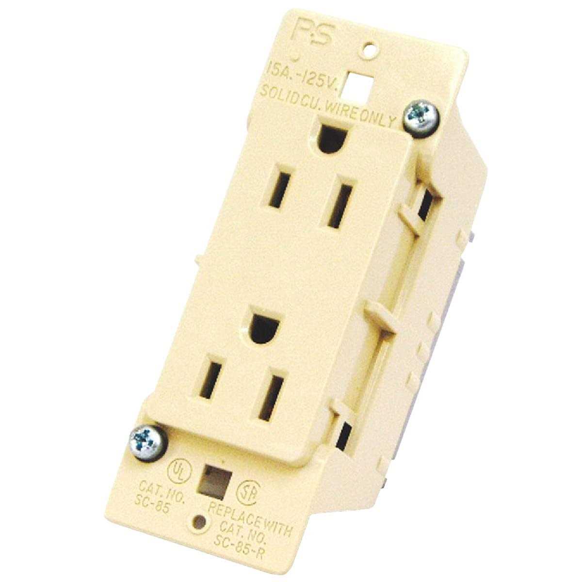 US Hardware E-102C Duplex Receptacle