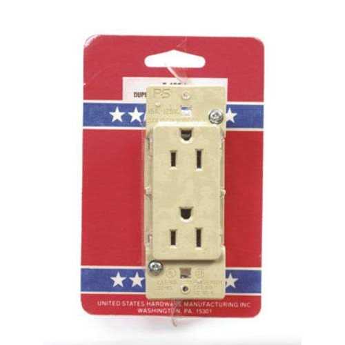 US Hardware E-102C Duplex Receptacle - Image 5