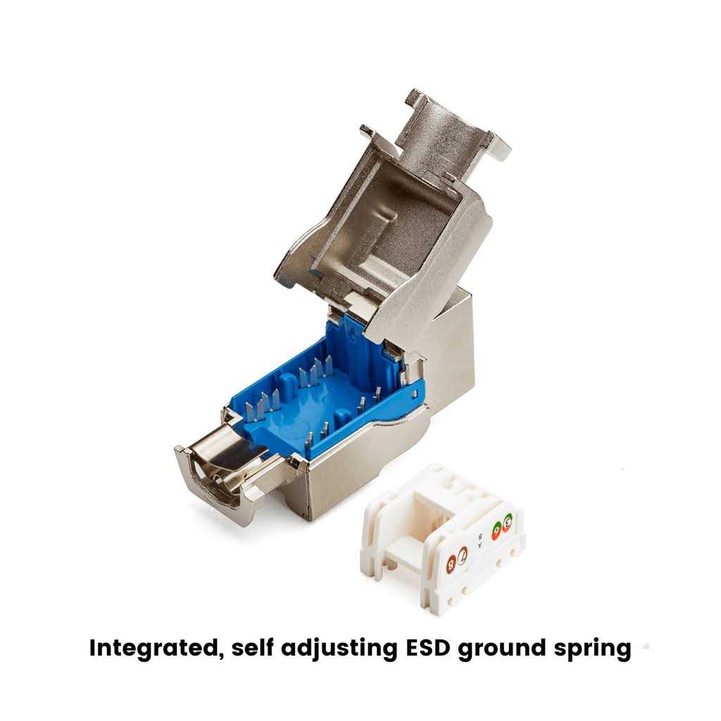trueCABLE Cat6 Toolless Component Grade Keystone Jack - Image 3