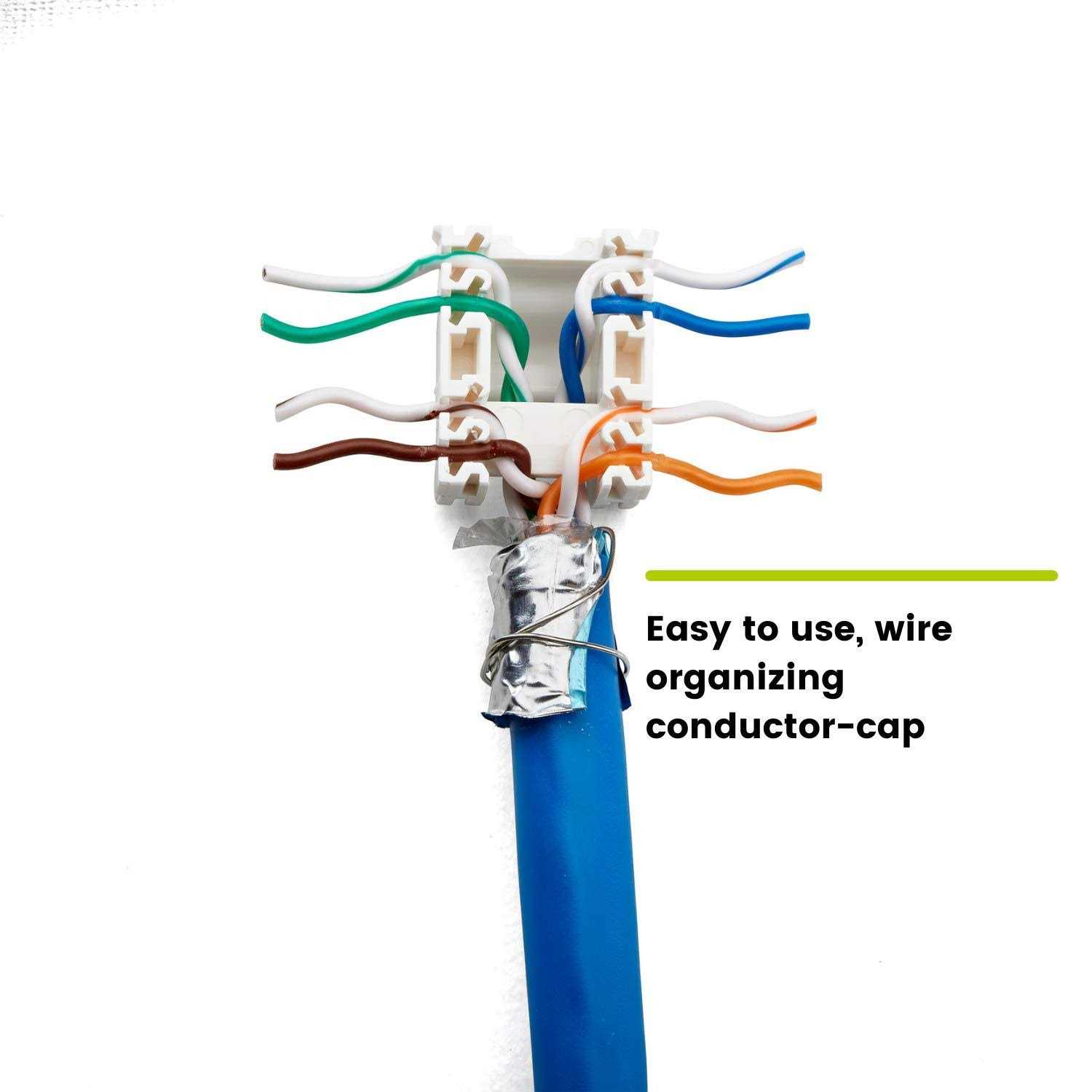 trueCABLE Cat6 Toolless Component Grade Keystone Jack - Image 4