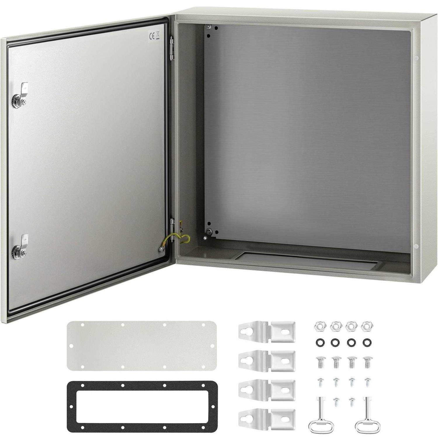 VEVOR NEMA Steel Enclosure 24 x 24 x 8'' NEMA 4X Steel Electrical Box