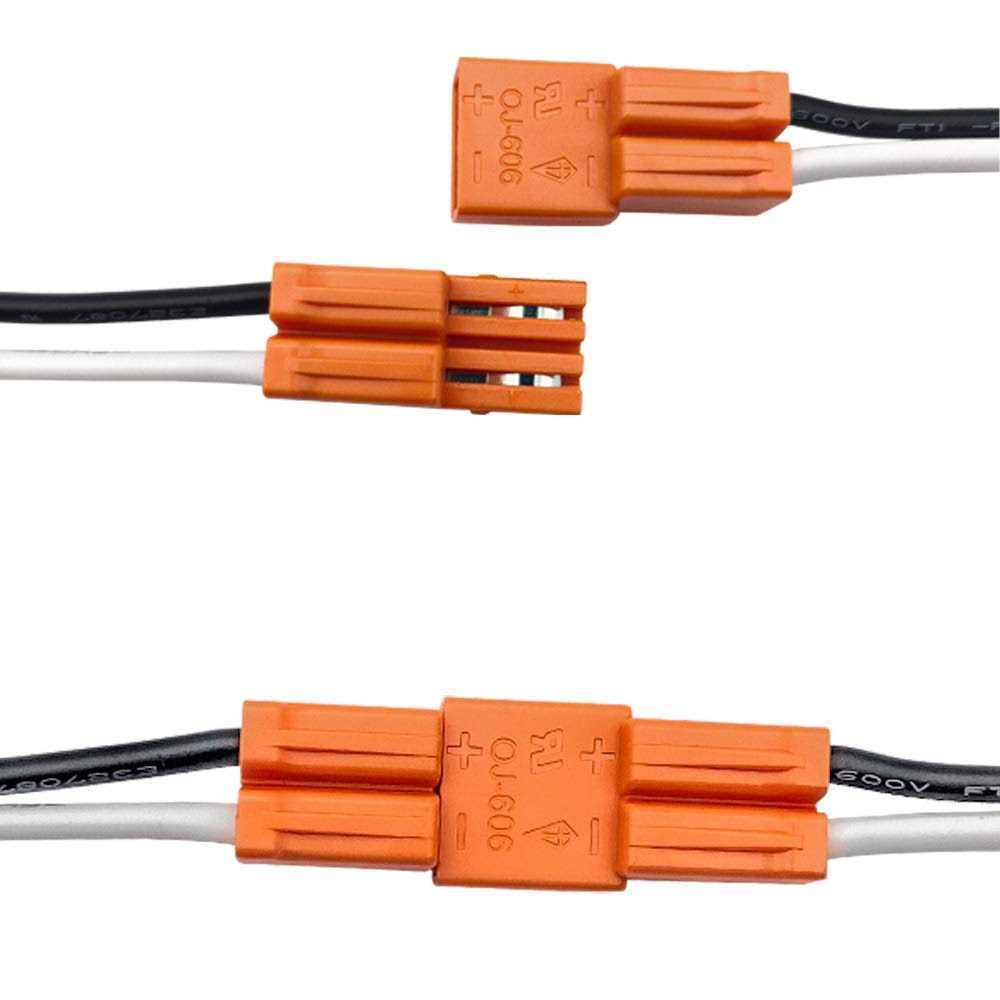 New orange heart E26 Socket Adapter Medium Base Screw in Light Bulb Socket Pigtail for Led Ceiling Lights Downlight Retrofit Power Adapter - Image 5