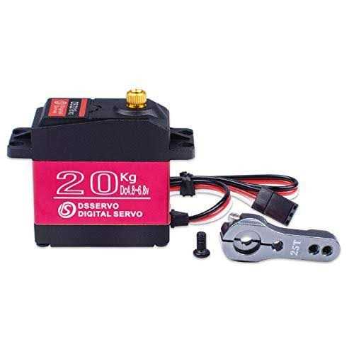 Miuzei 20kg Digital Servo Ds3218mg RC Servo Motor High Torque Servo Metal Gear Waterproof Servo for R/C Car Robot - Image 3