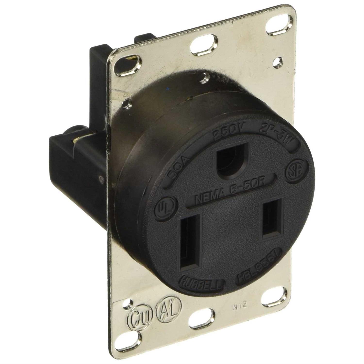 Hubbell HBL9367 Receptacle Single - Image 3