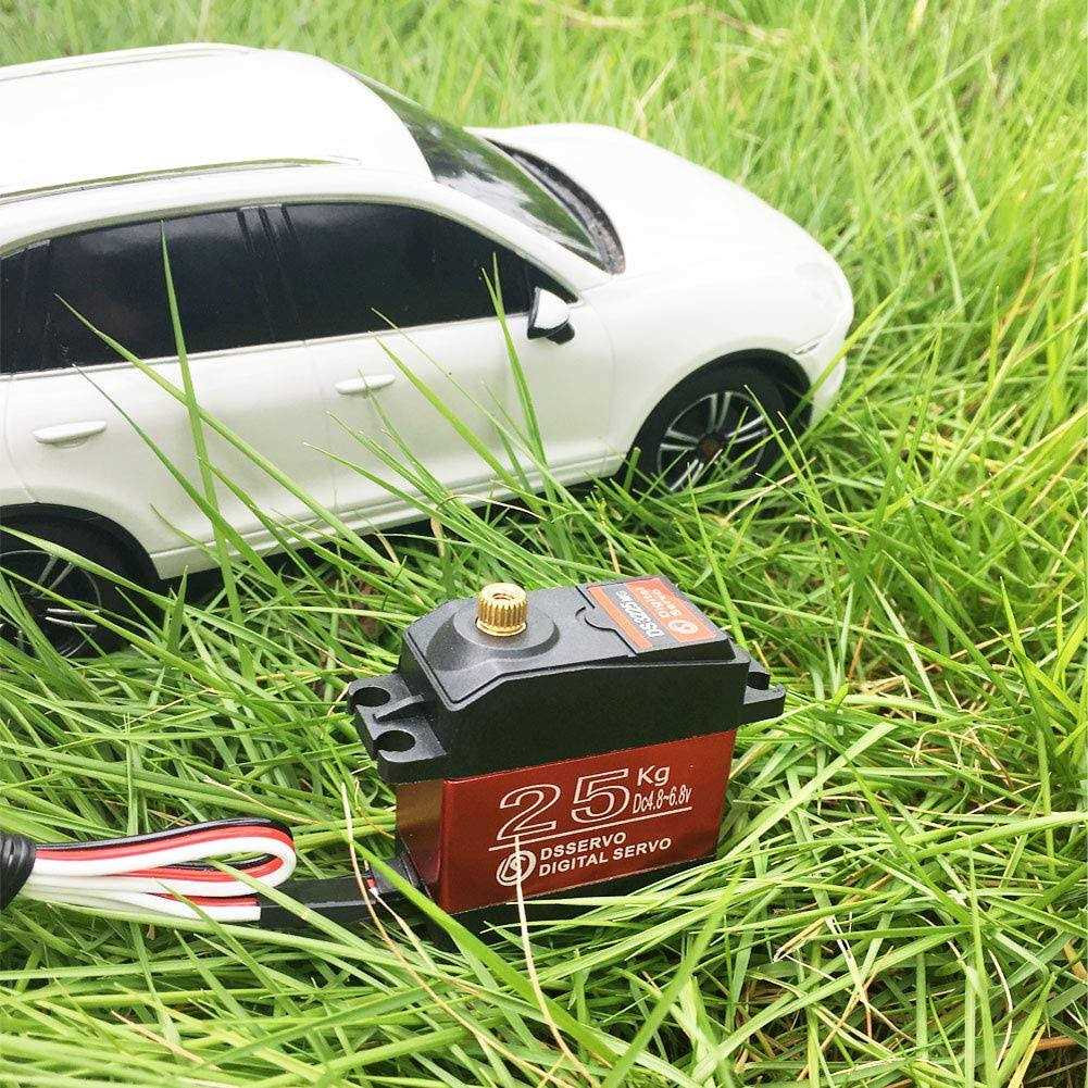 ANNIMOS 25KG Digital Servo Full Metal Gear High Torque Waterproof for RC Car Crawler Robot Control Angle 270 - Image 4