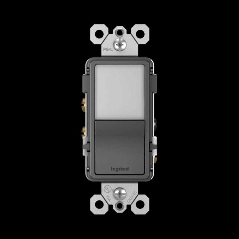 Legrand Radiant Single Pole/3-Way Switch with Night Light NTL873WCC6 - Image 2