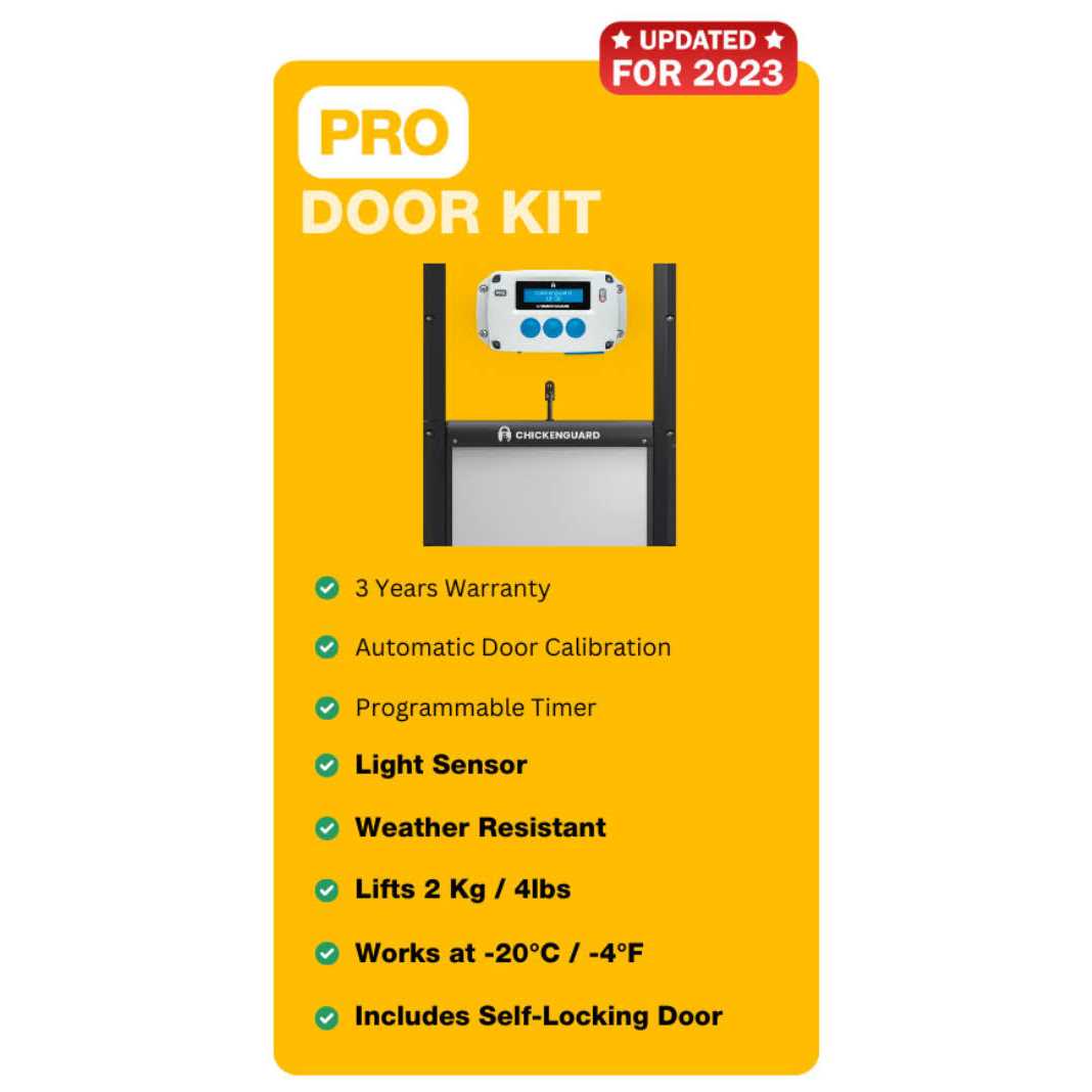 ChickenGuard Pro Automatic Door Opener & Self Locking Door - Image 5