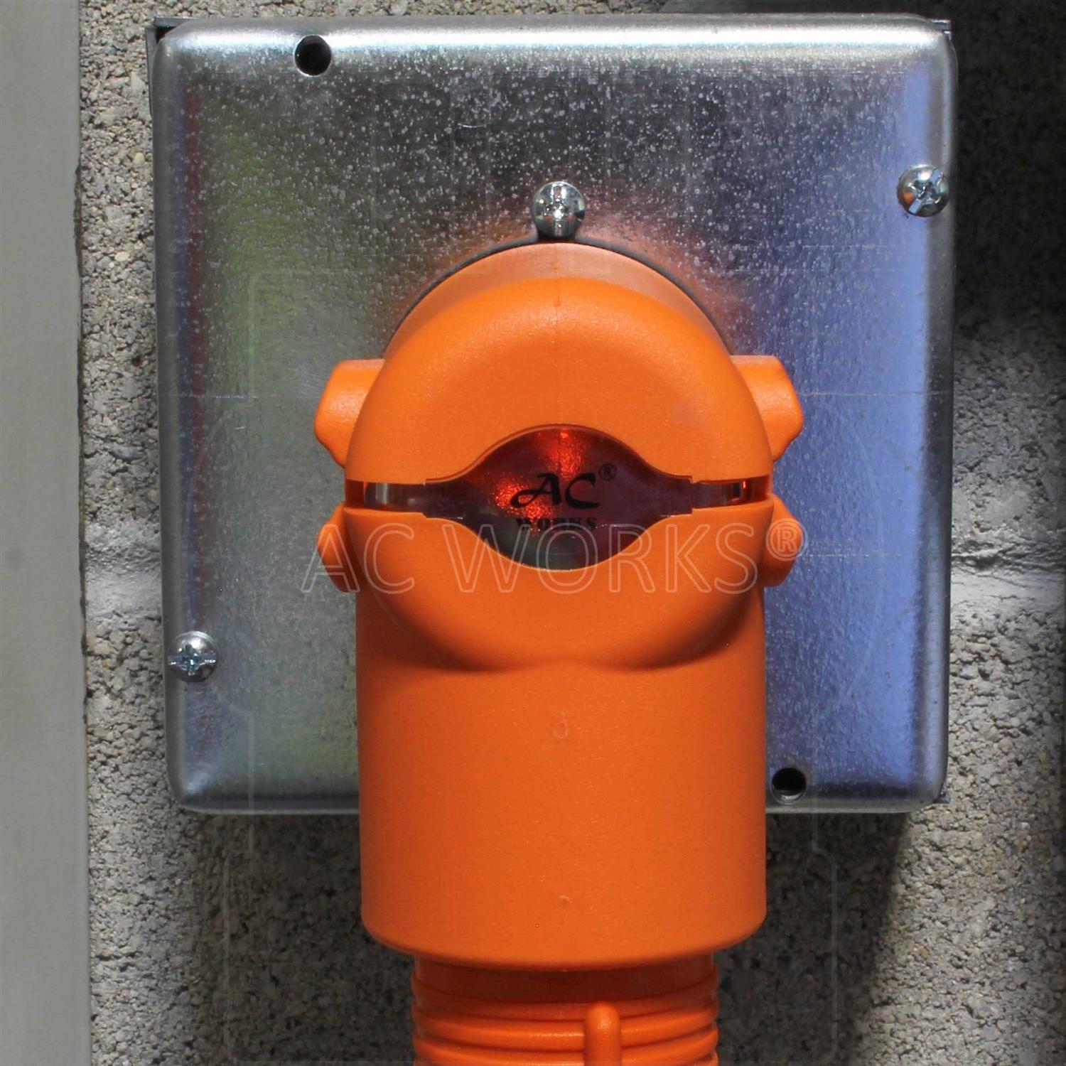 AC WORKS 30 Amp 4-Prong Dryer Wall Outlet Adapter - Image 4