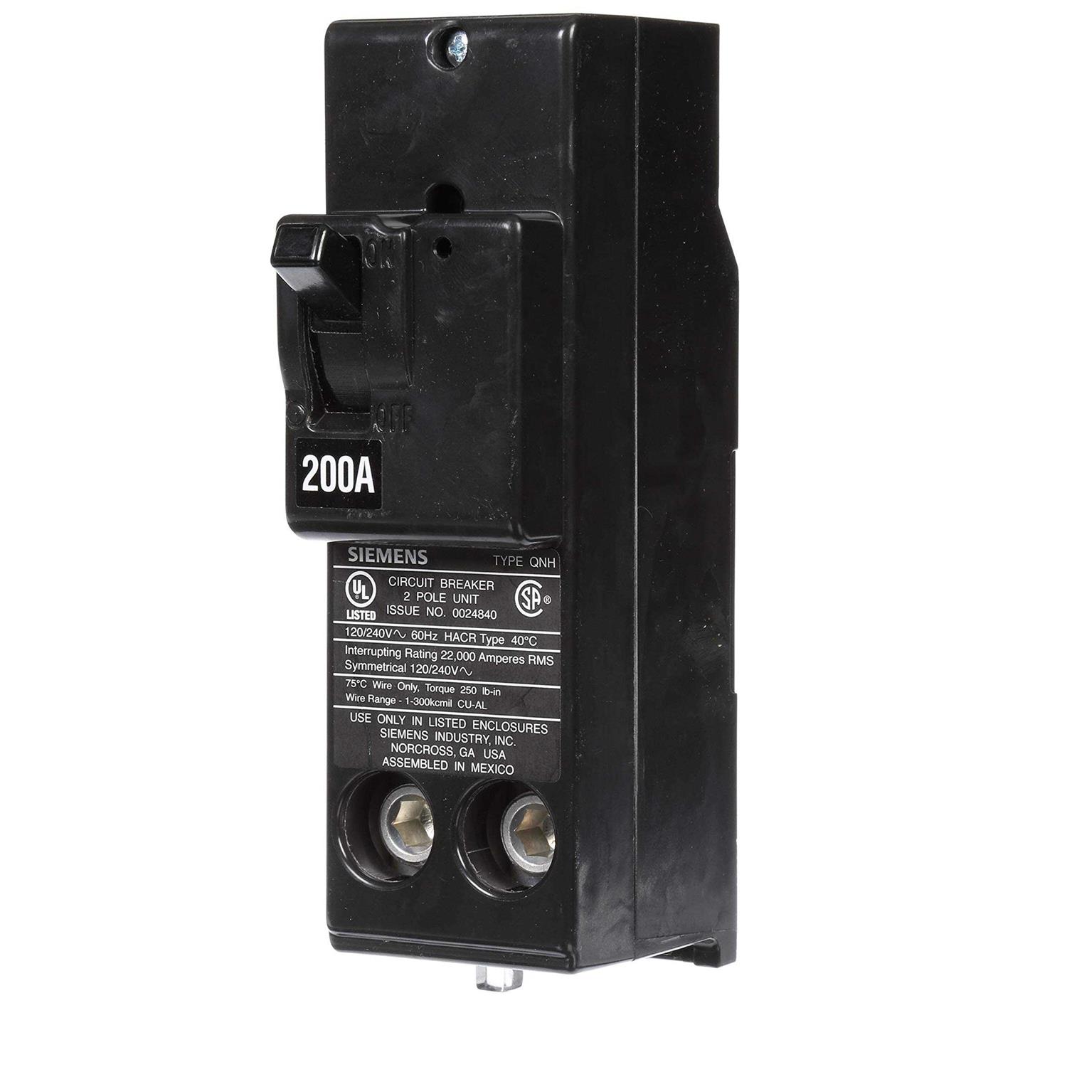 Siemens QN2200H 2 Pole Circuit Breaker