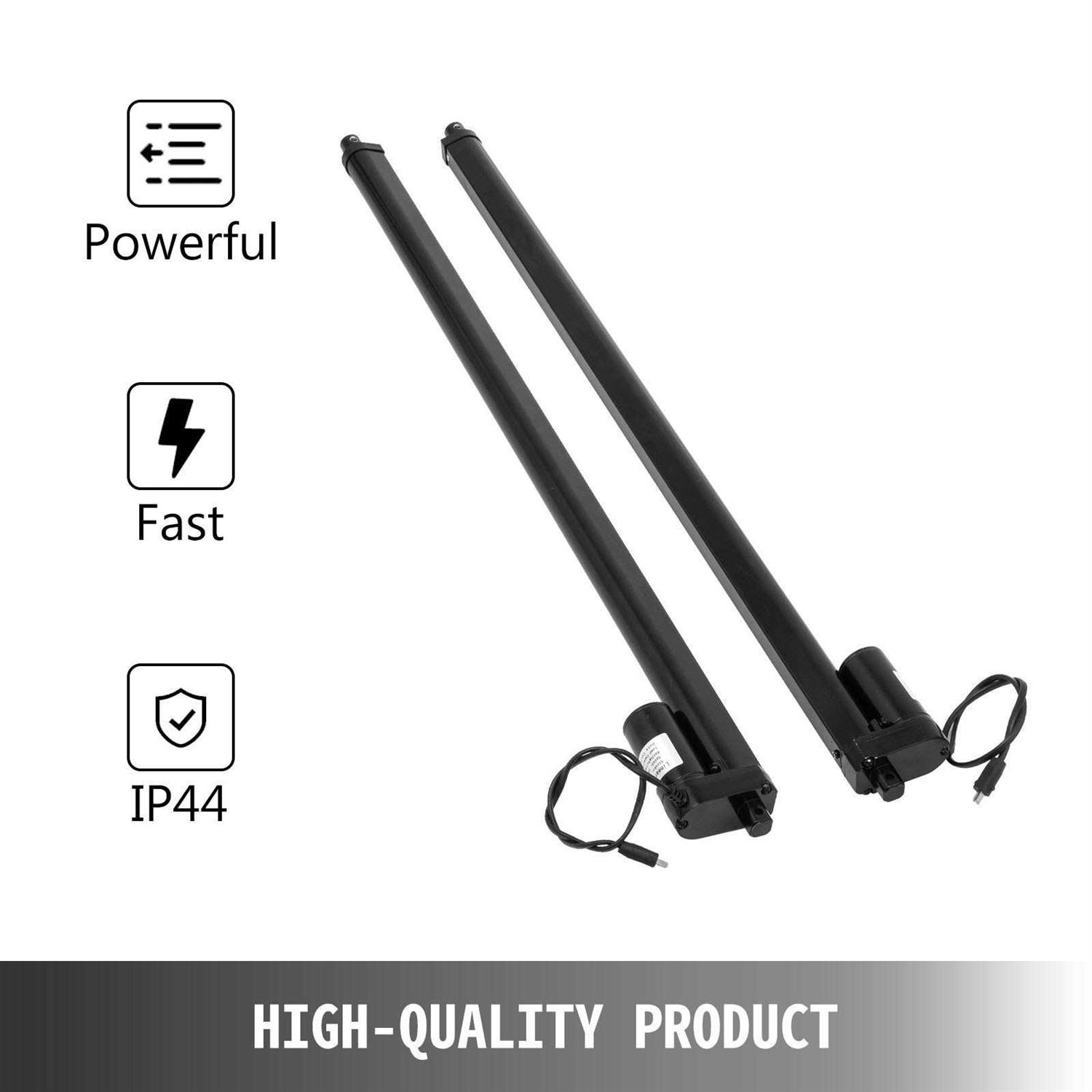 VEVOR 2PCS 30 Inches Electric Actuators Kit 12V DC with Mounting Bracket Heavy Duty 900N 10mm/s Actuators for Recliner TV Table - Image 5