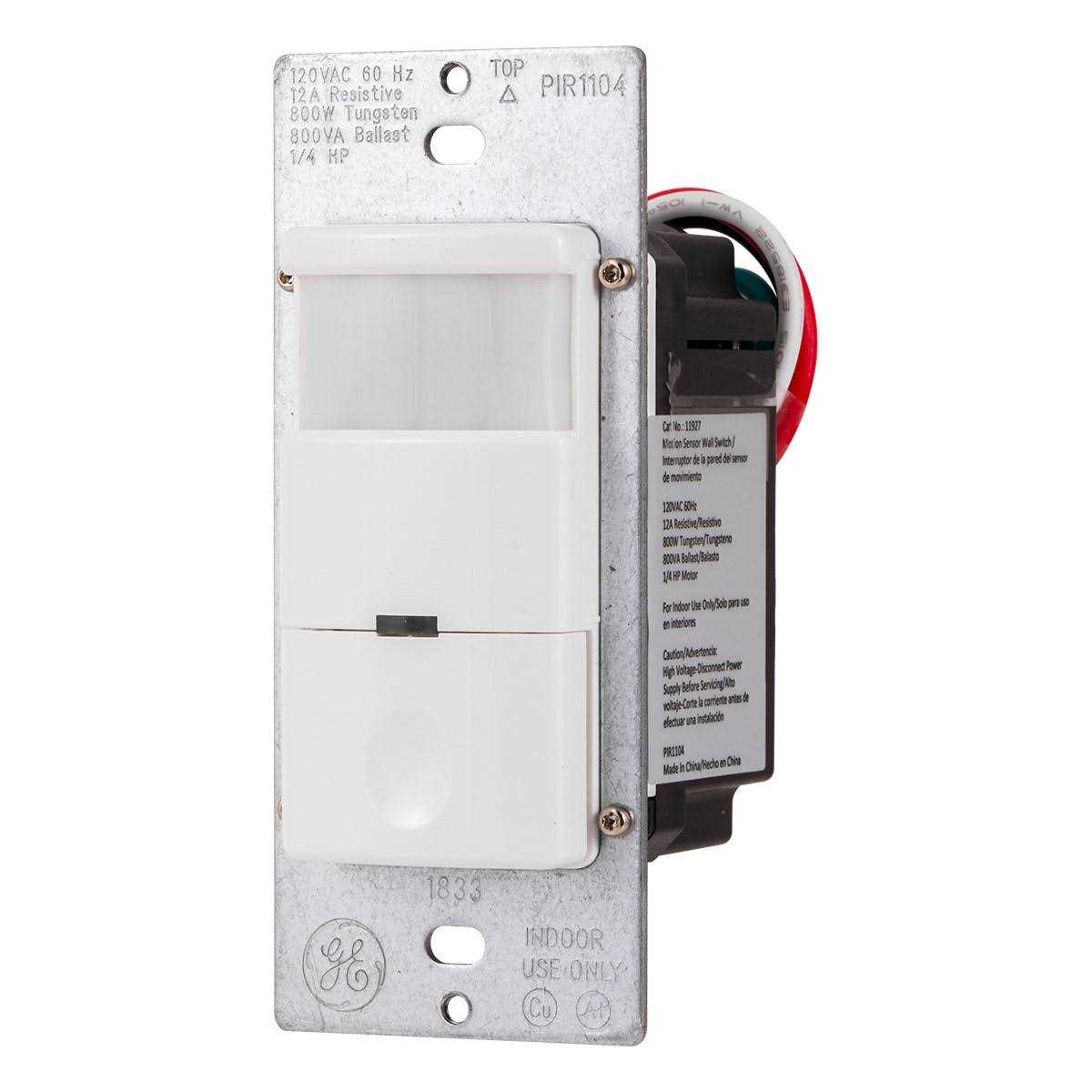 GE In-Wall Motion-Sensing Switch with Vacancy Option - Image 5