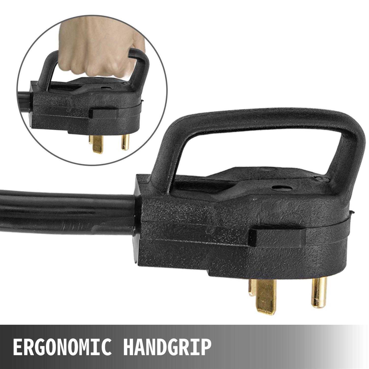 VEVOR RV 30 Amp Extension Cord 30 Heavy Duty TT-30P Power Cord STW - Image 5