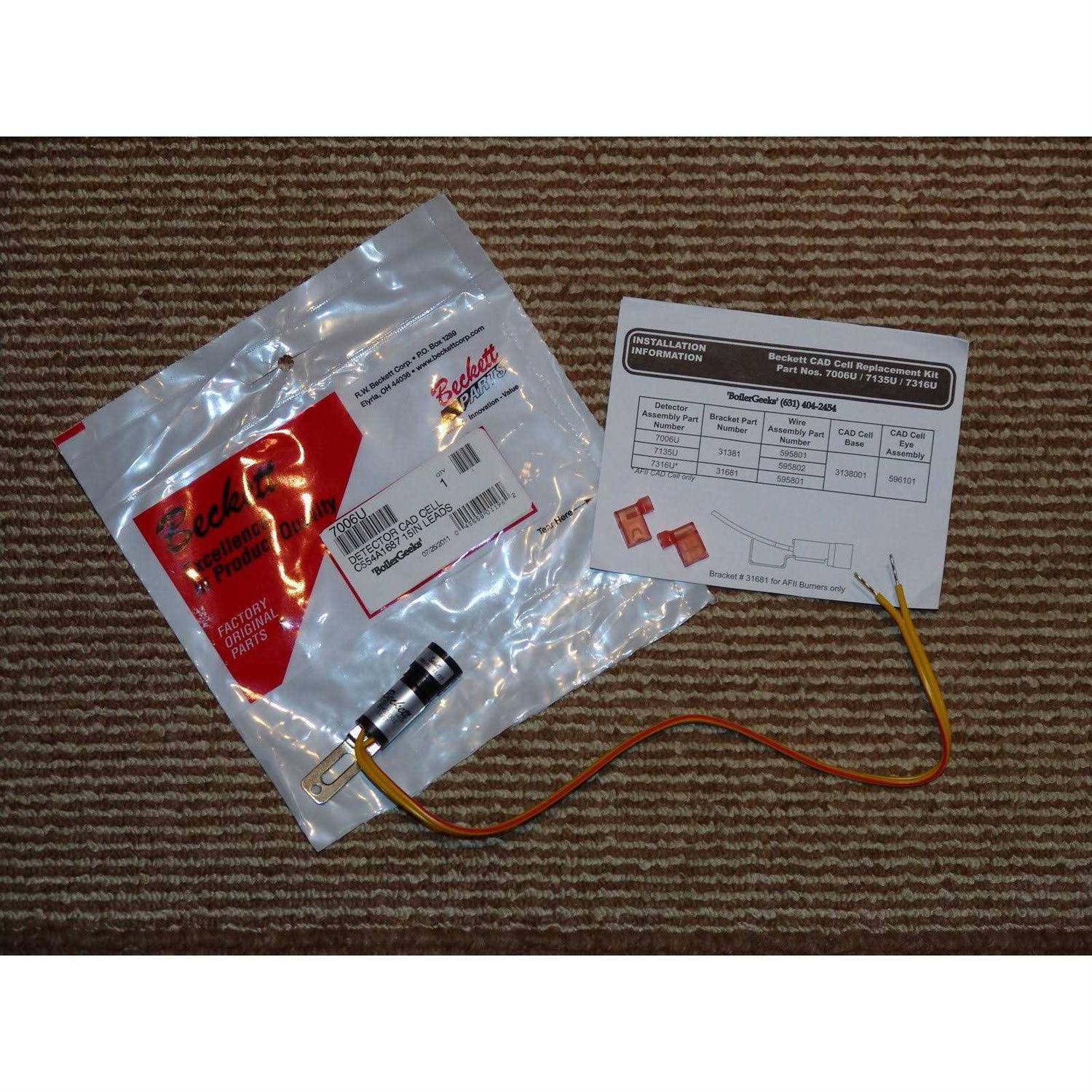 Beckett 7006U Cad Cell Eye and Leads For A - Image 4