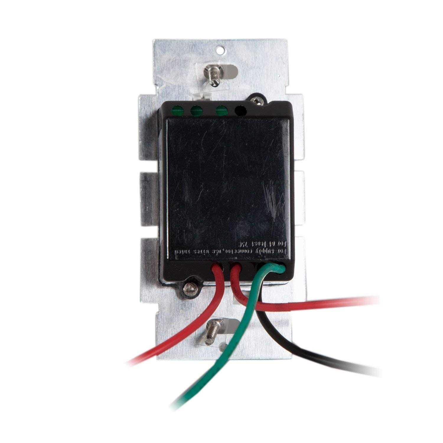 Maxxima Dimmer Electrical Light Switch Featuring Blue Indicator Light, Led Compatible, 3-Way/Single Pole Use, 600 Watt Max, Dimmable Lamp and - Image 5