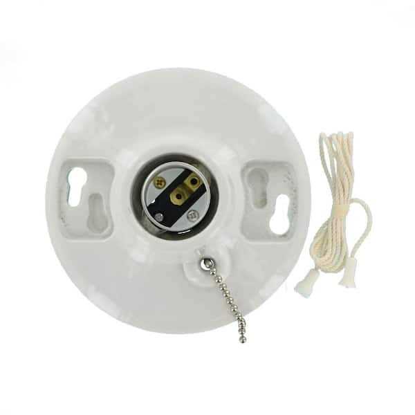 Leviton 1-Piece Porcelain Lampholder 49816-C - Image 4