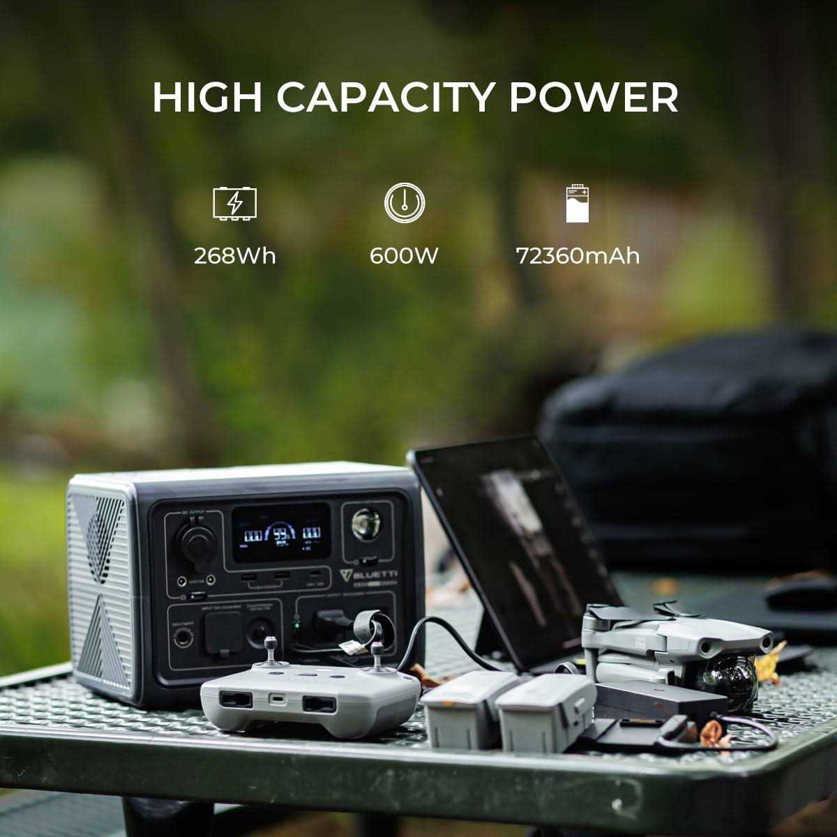 BLUETTI EB3A Portable Power Station - Image 3