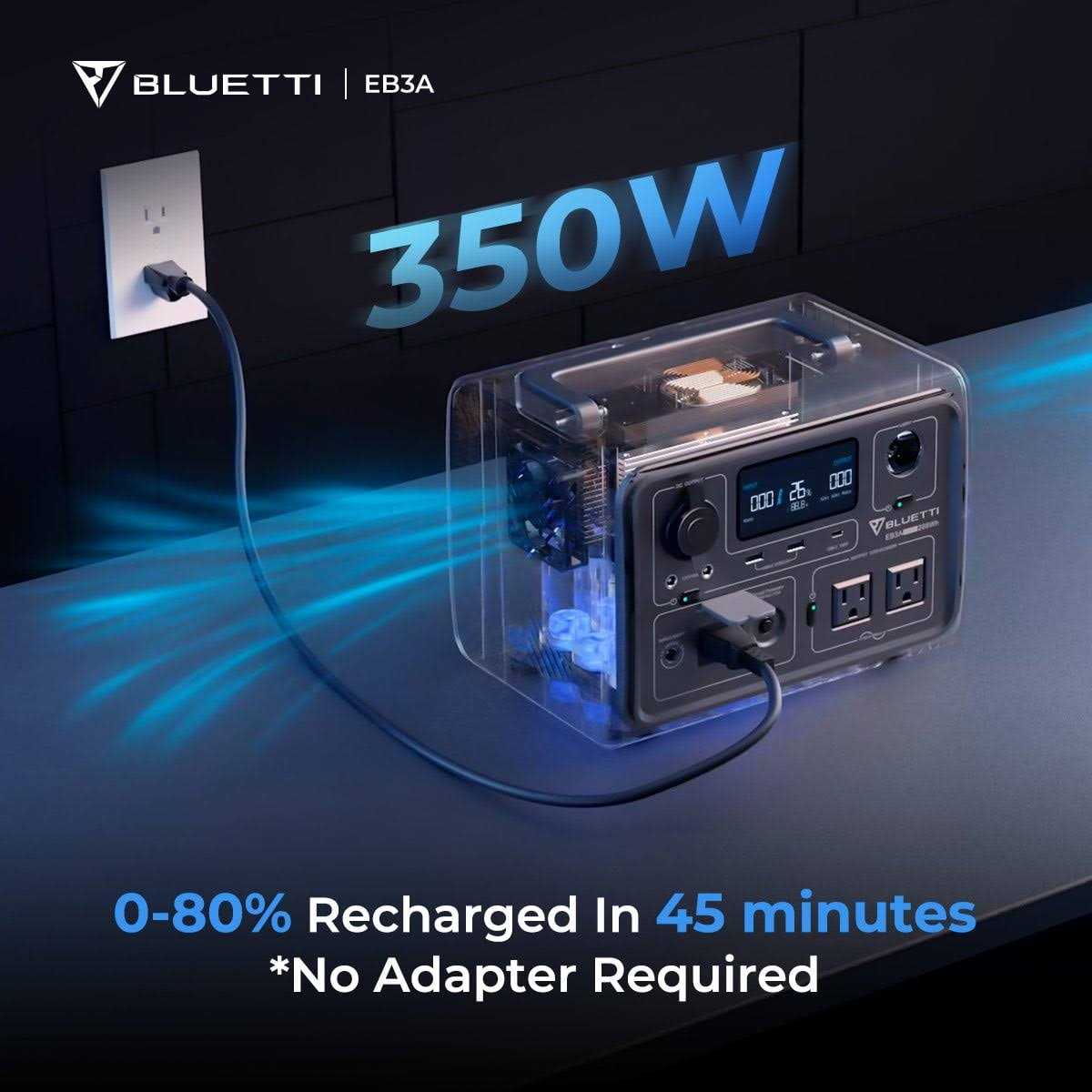 BLUETTI EB3A Portable Power Station - Image 5