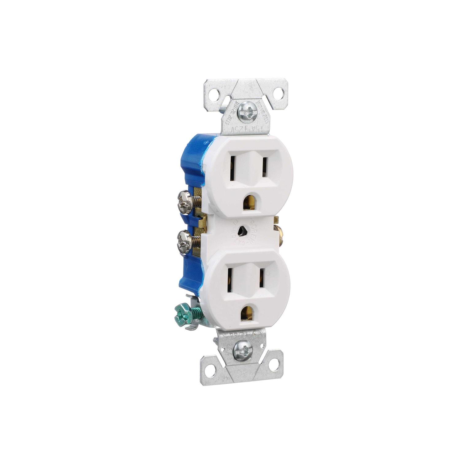 Eaton 15-Amp Residential Duplex Outlet - Image 2