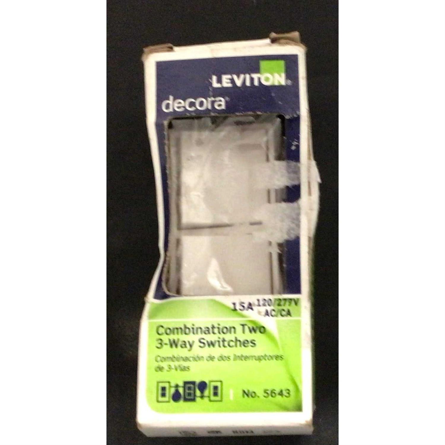 Leviton 15 amps Decora 3-Way Rocker Switch - Image 5
